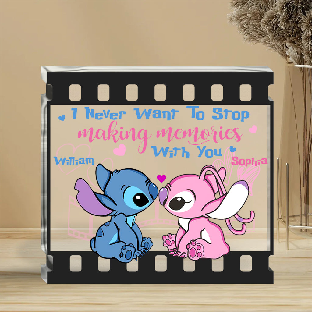 Personalized Acrylic Plaque Custom Name Gift for Couples