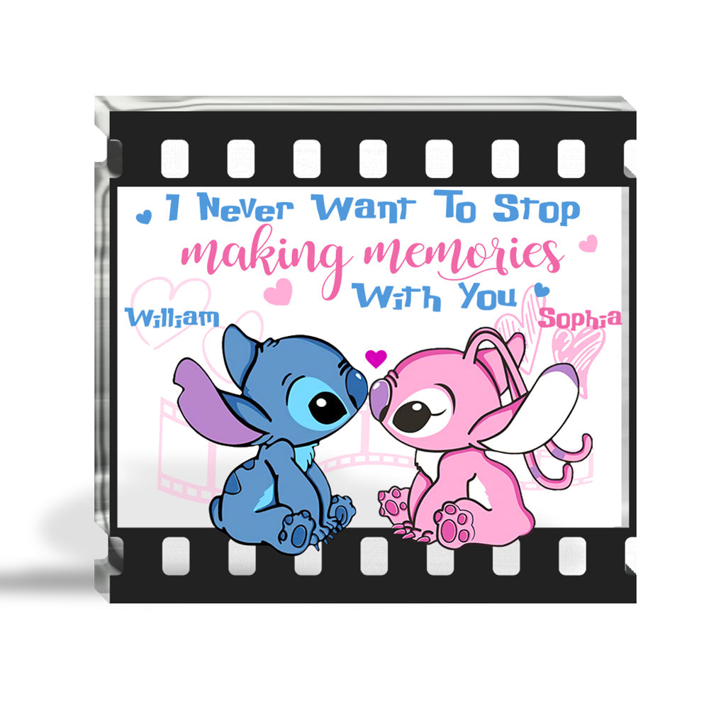 Personalized Acrylic Plaque Custom Name Gift for Couples
