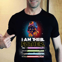 Load image into Gallery viewer, Personalized I Am Their Father T-shirt &amp; Hoodie Gift for Dad
