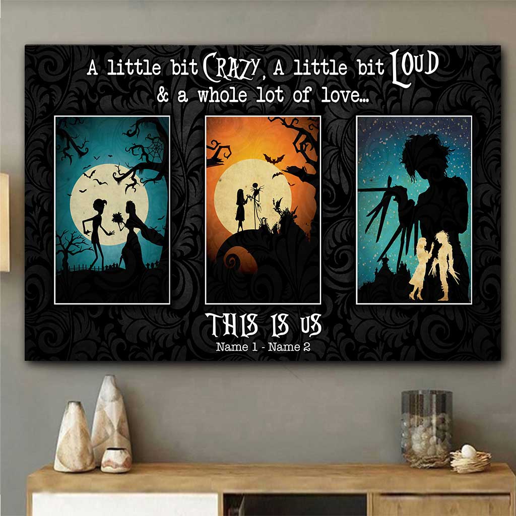 Personalized This Is Us Nightmare Poster Custom Name Gift for Couple