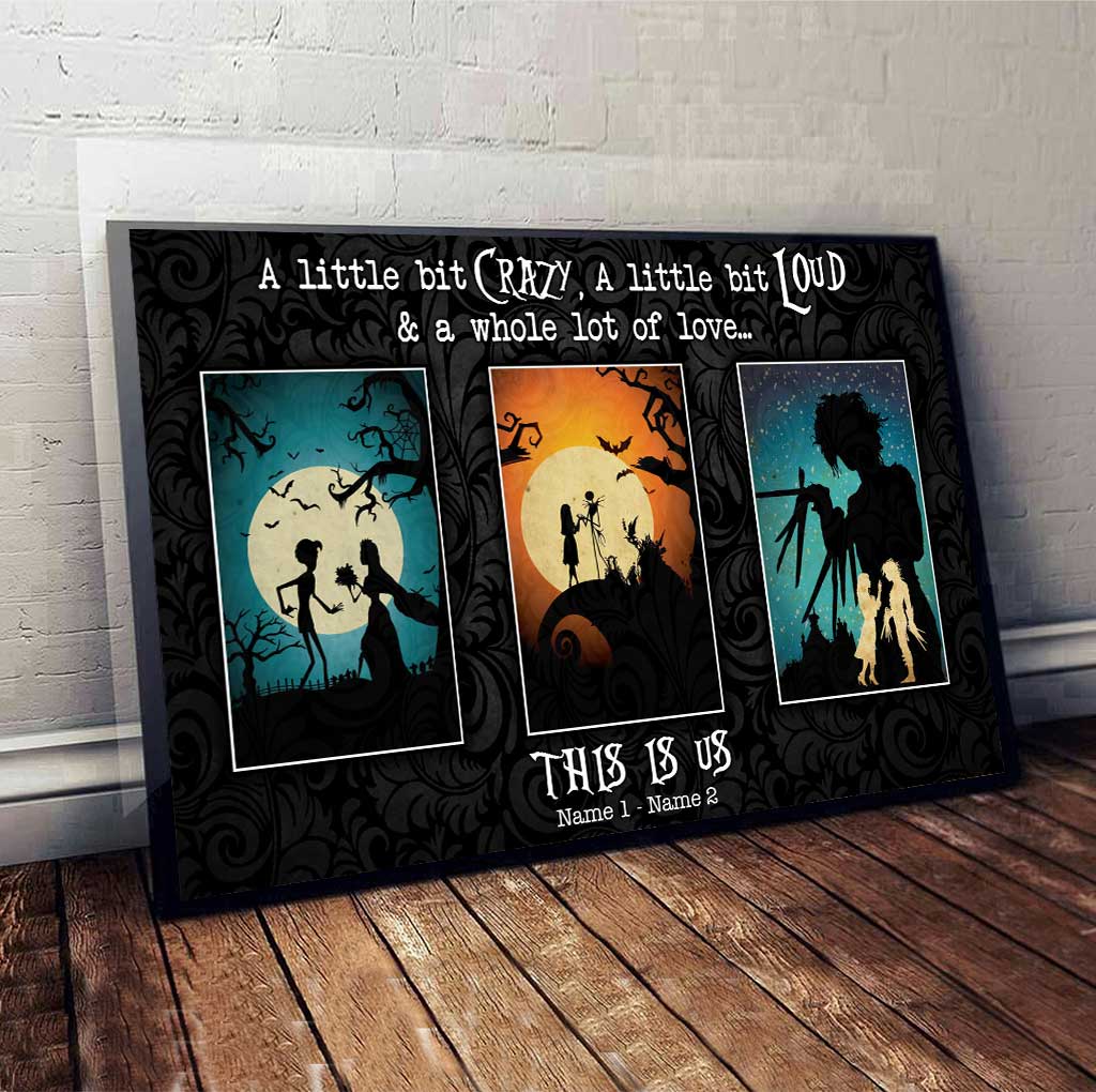 Personalized This Is Us Nightmare Poster Custom Name Gift for Couple