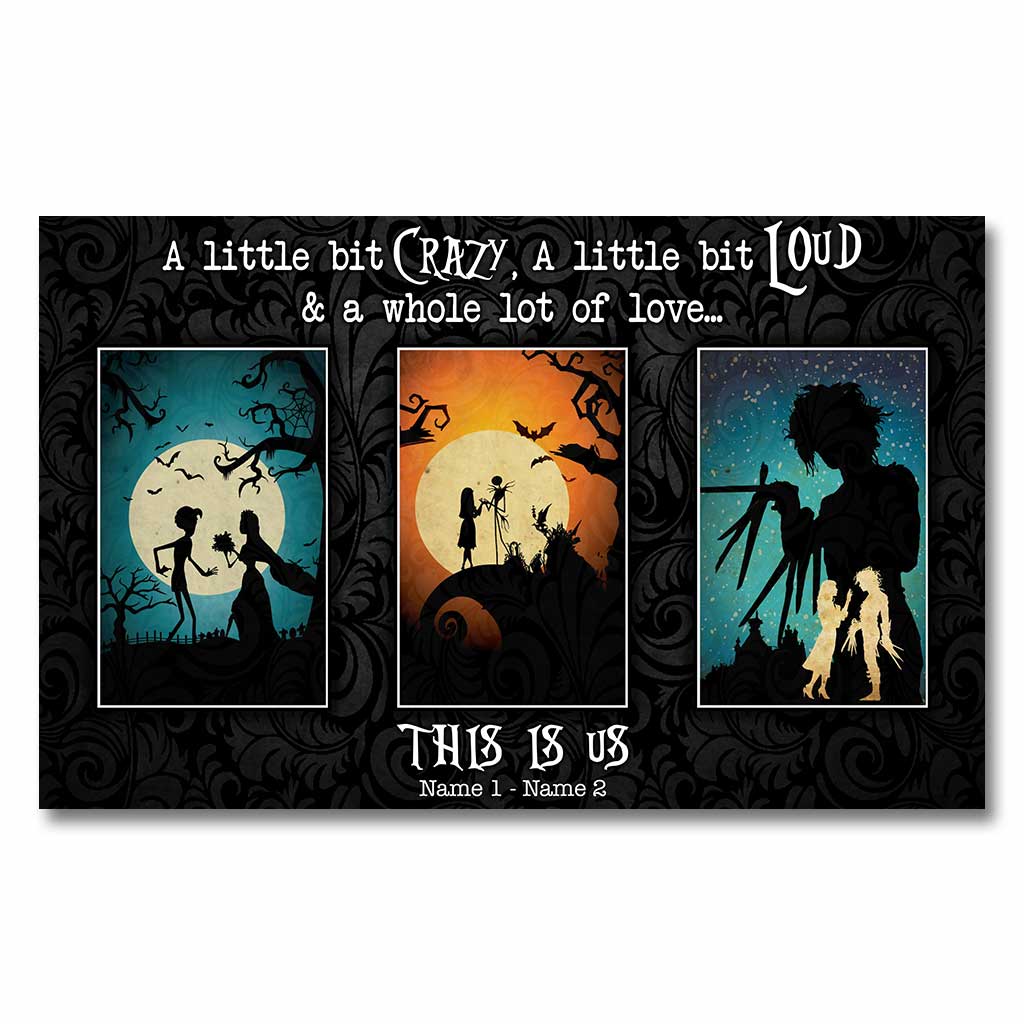 Personalized This Is Us Nightmare Poster Custom Name Gift for Couple