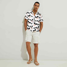 Load image into Gallery viewer, Personalized Hawaiian Shirt for Dad with Mickey Mouse Design
