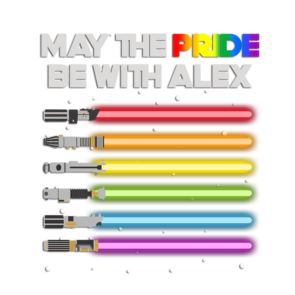 Personalized LGBT Support Decal Custom Name Pride Gift