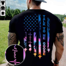 Load image into Gallery viewer, Personalized Independence Day Top Gun T-shirt and Hoodie Gift

