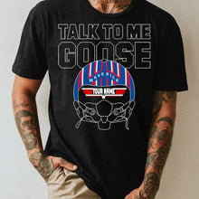 Load image into Gallery viewer, Personalized Top Gun T-shirt Custom Name Gift Idea
