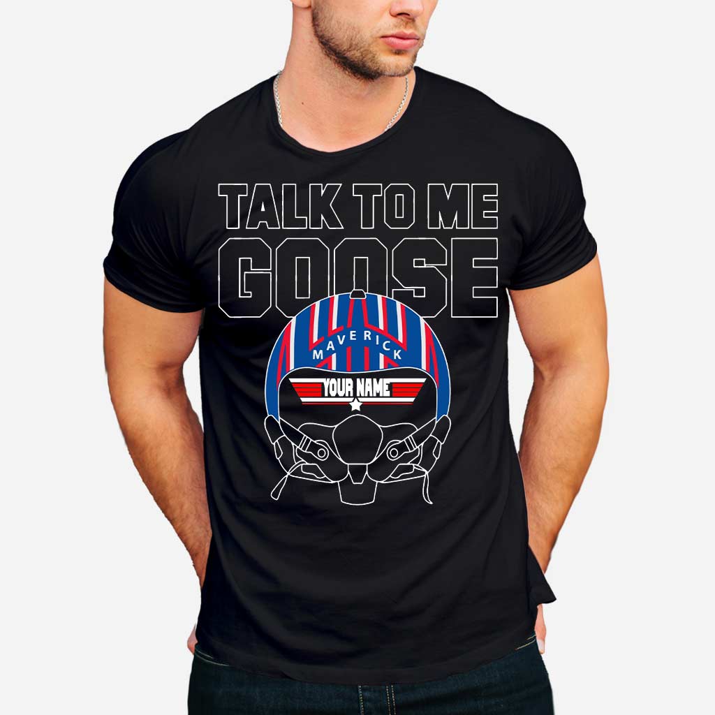 Personalized Top Gun T-shirt Custom Name Gift Idea