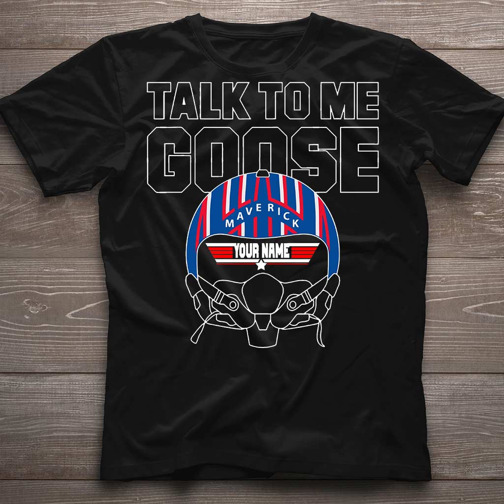Personalized Top Gun T-shirt Custom Name Gift Idea
