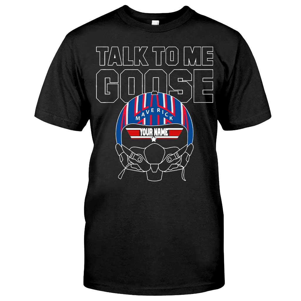 Personalized Top Gun T-shirt Custom Name Gift Idea