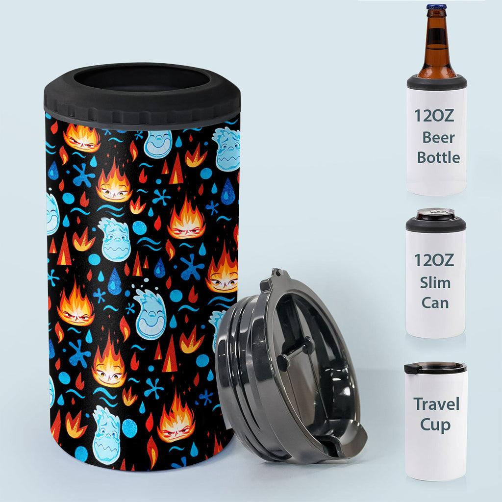 Personalized Can Cooler with Custom Name for Cold Drinks