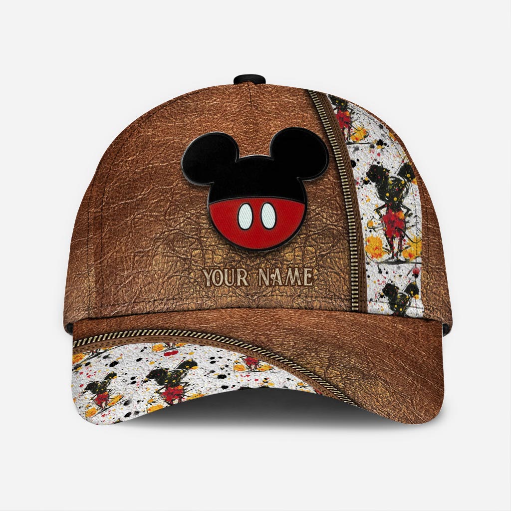 Personalized Classic Cap with Mouse Design for Birthday Gift