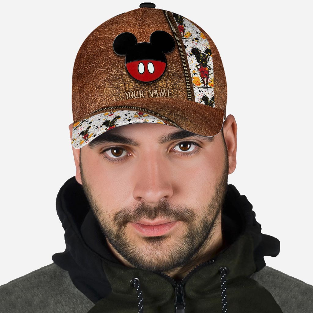 Personalized Classic Cap with Mouse Design for Birthday Gift