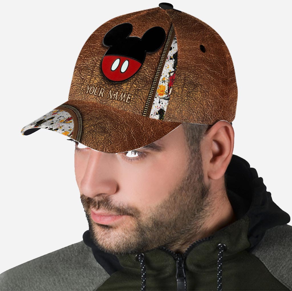 Personalized Classic Cap with Mouse Design for Birthday Gift