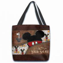 Load image into Gallery viewer, Personalized Mickey Mouse Tote Bag Custom Name Gift for Mom
