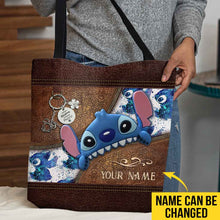 Load image into Gallery viewer, Personalized Ohana Tote Bag Custom Name Gift for Mom

