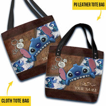 Load image into Gallery viewer, Personalized Ohana Tote Bag Custom Name Gift for Mom
