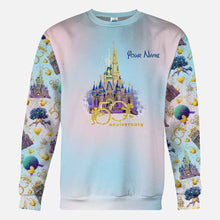 Load image into Gallery viewer, Personalized 50th Anniversary All Over Hoodie Custom Name Gift
