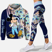 Load image into Gallery viewer, Personalized Mickey Mouse Hoodie and Leggings Set for Kids
