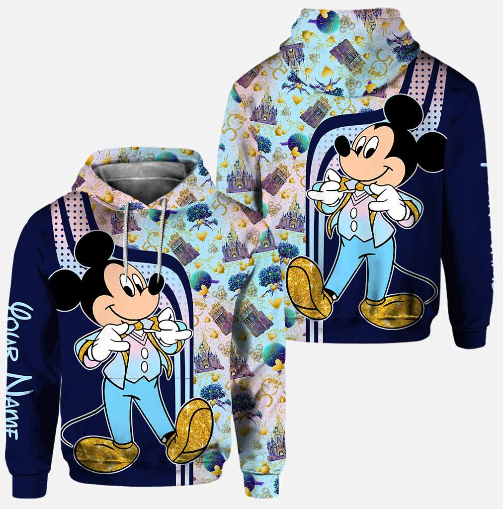 Personalized Mickey Mouse Hoodie and Leggings Set for Kids
