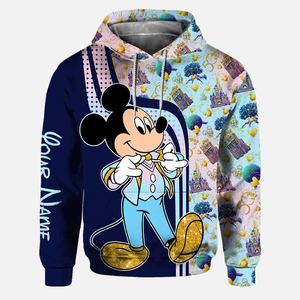 Personalized Mickey Mouse Hoodie and Leggings Set for Kids
