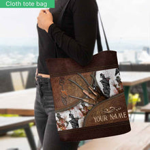Load image into Gallery viewer, Personalized Nightmare Tote Bag Custom Name Gift for Horror Lovers

