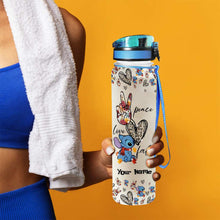 Load image into Gallery viewer, Personalized Ohana Water Tracker Bottle Custom Name Gift
