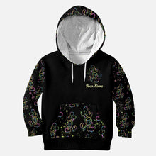 Load image into Gallery viewer, Personalized Colorful Mouse Hoodie and Leggings Set for Kids
