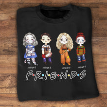 Load image into Gallery viewer, Personalized Bestie T-shirt &amp; Hoodie Custom Names Gift
