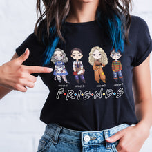 Load image into Gallery viewer, Personalized Bestie T-shirt &amp; Hoodie Custom Names Gift
