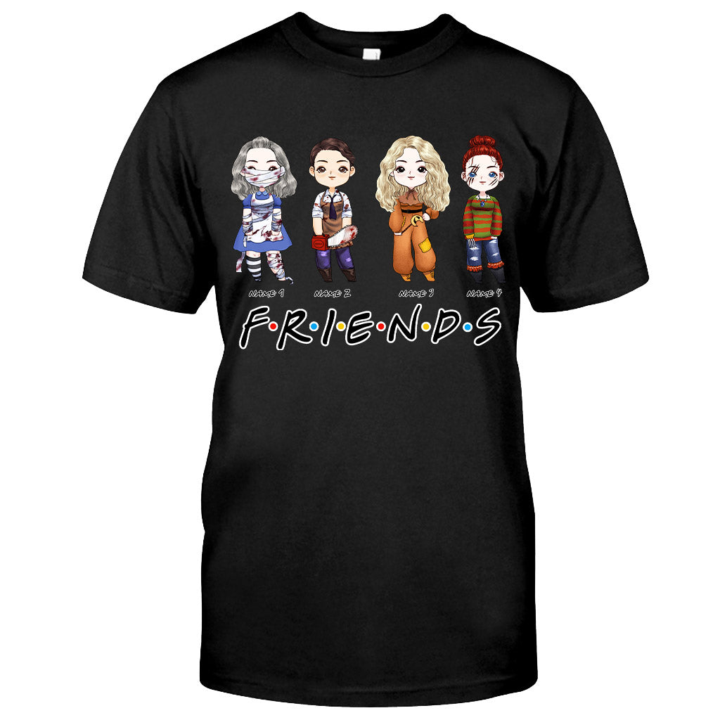 Personalized Bestie T-shirt & Hoodie Custom Names Gift