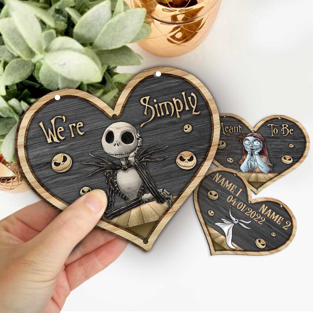 Personalized 3-Piece Couple Garland for Christmas Decor