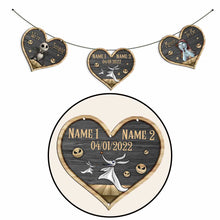Load image into Gallery viewer, Personalized 3-Piece Couple Garland for Christmas Decor
