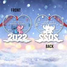 Load image into Gallery viewer, Personalized Heart Ornament Custom Name Gift for Couple Christmas
