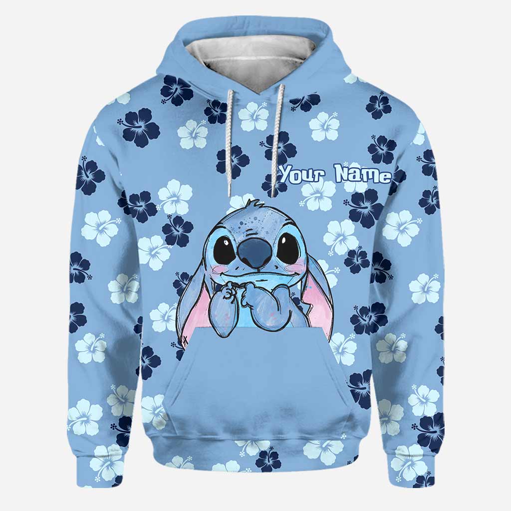 Personalized Ohana Hoodie and Leggings Set Custom Name Gift