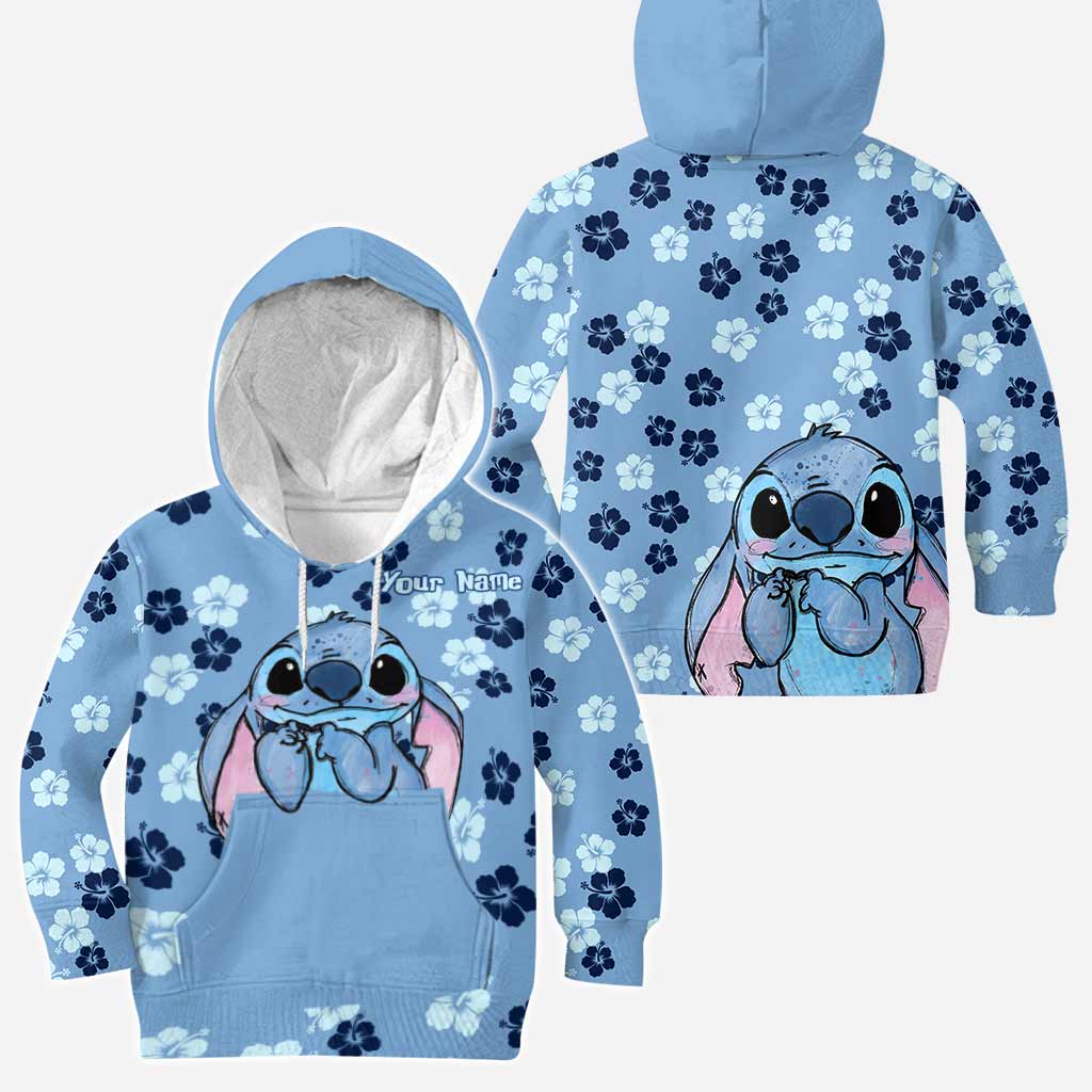 Personalized Ohana Hoodie and Leggings Set Custom Name Gift