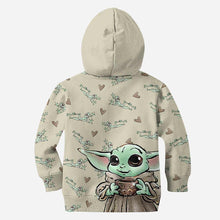 Load image into Gallery viewer, Personalized The Force Hoodie and Leggings Set Custom Name for Kids
