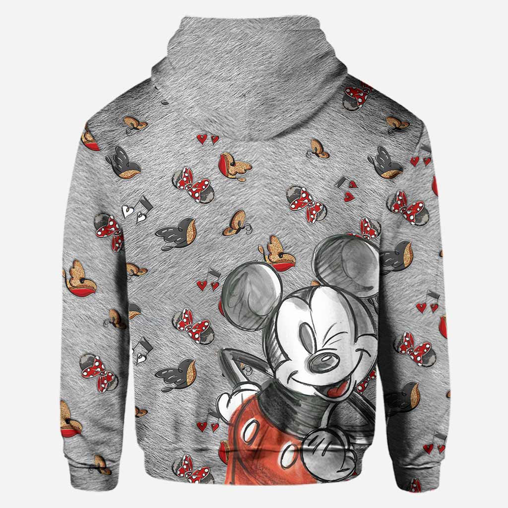Personalized Mickey Mouse Hoodie & Leggings Set for Kids