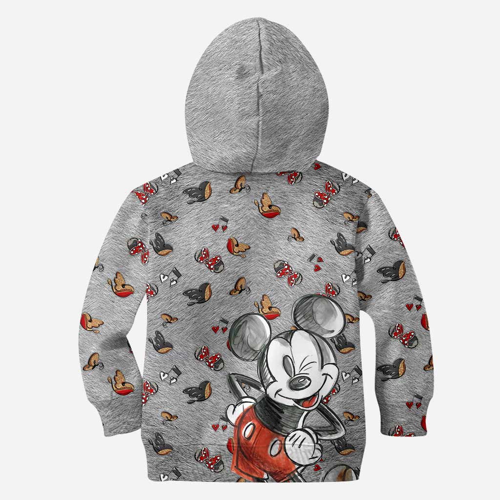 Personalized Mickey Mouse Hoodie & Leggings Set for Kids