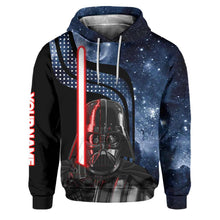 Load image into Gallery viewer, Personalized Darth Vader Hoodie &amp; Sweatpants Set Custom Name Gift
