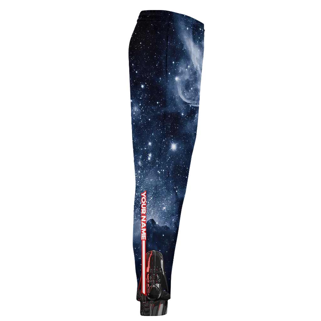 Personalized Darth Vader Hoodie & Sweatpants Set Custom Name Gift