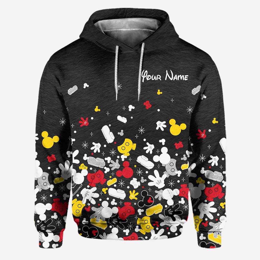 Personalized Mouse Hoodie and Leggings Set Custom Name Gift