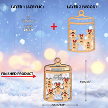 Load image into Gallery viewer, Personalized Christmas Layers Mix Ornament for Grandma's Perfect Batch
