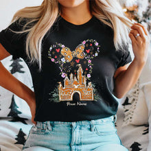 Load image into Gallery viewer, Personalized Merry Christmas Mouse T-shirt &amp; Hoodie Custom Name Gift
