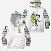 Load image into Gallery viewer, Personalized Christmas Hoodie &amp; Leggings Set Custom Name Gift
