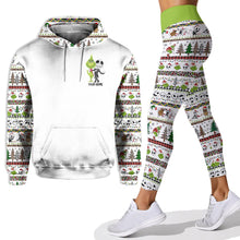 Load image into Gallery viewer, Personalized Christmas Hoodie &amp; Leggings Set Custom Name Gift
