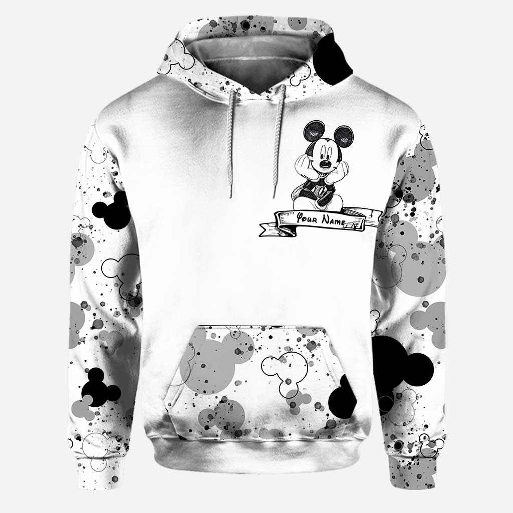 Personalized Cute Mouse Ears Hoodie & Leggings Set Gift for Kids