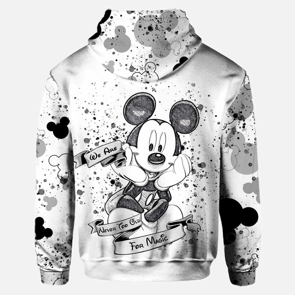 Personalized Cute Mouse Ears Hoodie & Leggings Set Gift for Kids