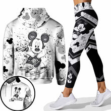 Load image into Gallery viewer, Personalized Cute Mouse Ears Hoodie &amp; Leggings Set Gift for Kids
