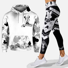 Load image into Gallery viewer, Personalized Cute Mouse Ears Hoodie &amp; Leggings Set for Kids
