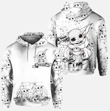 Load image into Gallery viewer, Personalized Cute Hoodie and Leggings Set Custom Name Gift
